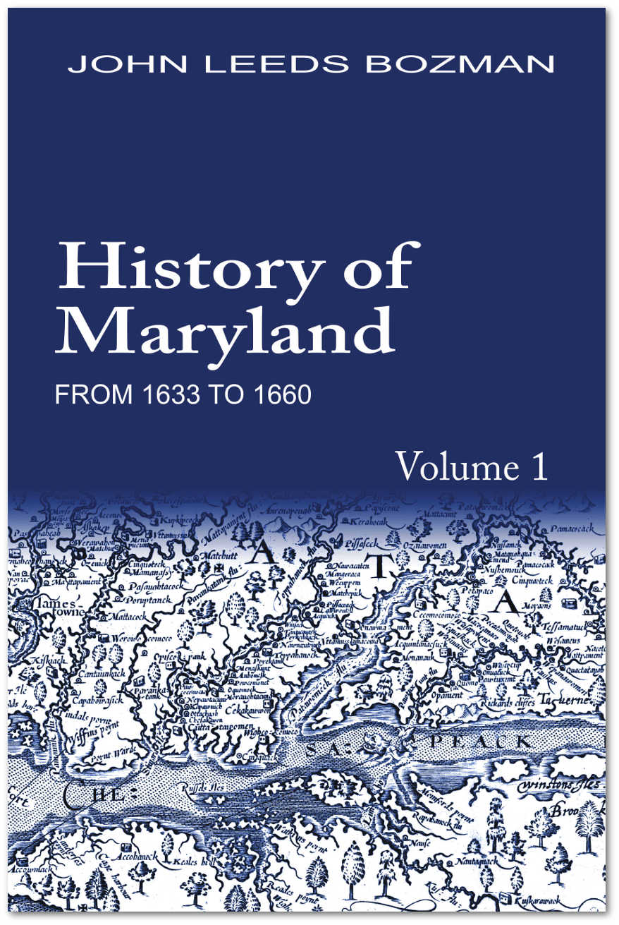 History of Maryland Volume 1: John Bozman